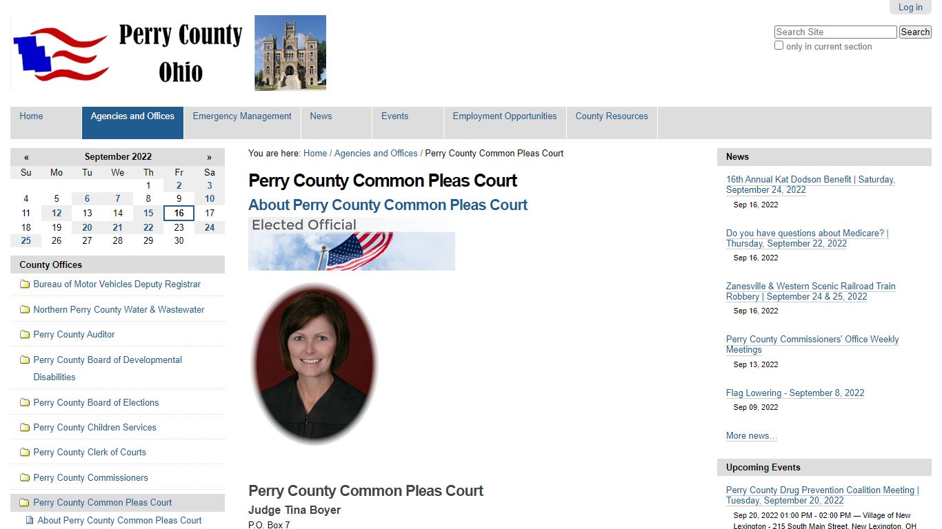 Perry County Common Pleas Court